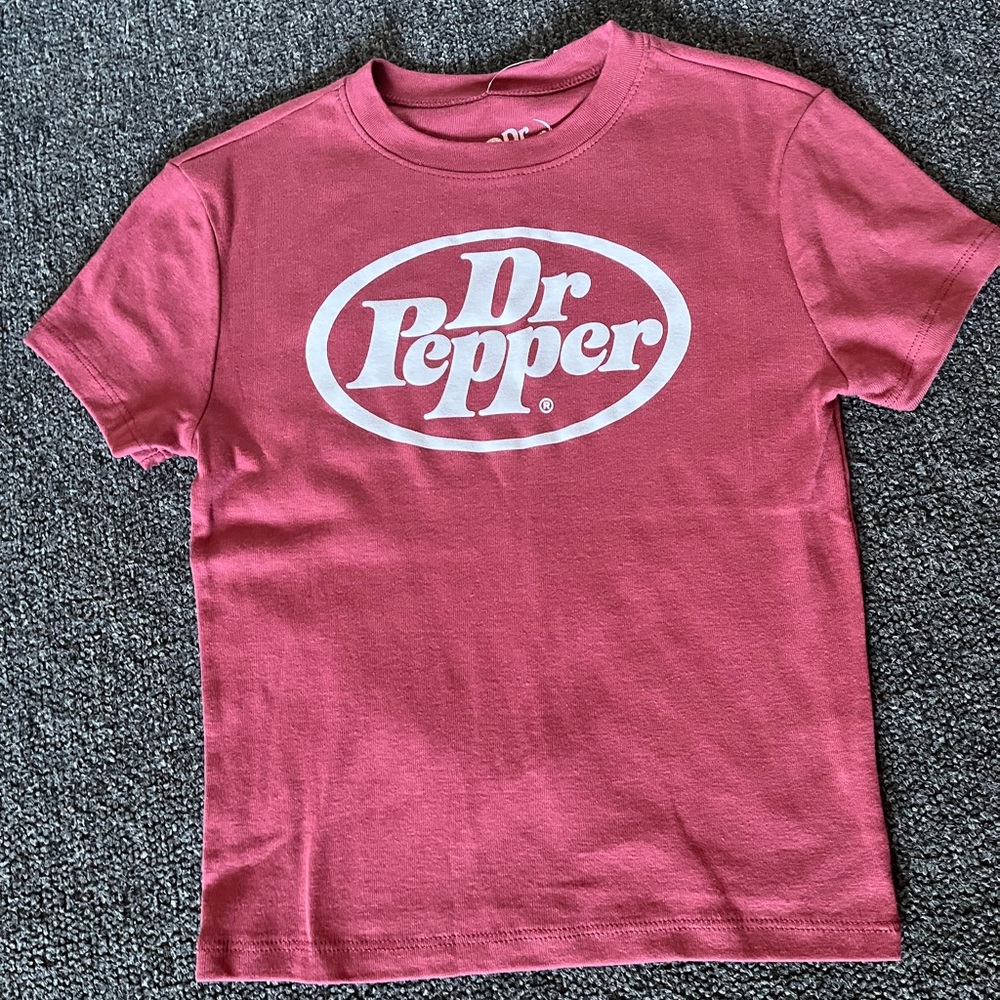 Viral Tik Tok Dr Pepper Small Cropped Tee